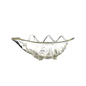 Late 20th Century Contemporary Lucite Clamshell Serving Bowls - 4Pieces
