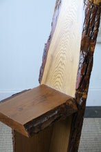 Load image into Gallery viewer, Handmade Rustic Live Slab Chair
