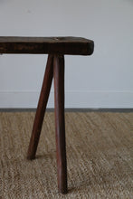 Load image into Gallery viewer, Antique Splayed Leg Console //Bench
