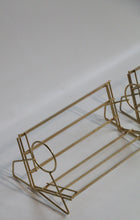 Load image into Gallery viewer, Mid Century Modern Brass Book / Record Holder
