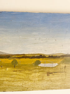 Vintage Landscape Oil Painting