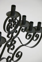 Load image into Gallery viewer, Wrought Iron Candelabra
