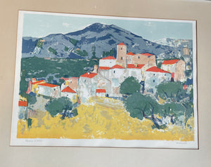Framed Cityscape by Pierre Bordenave