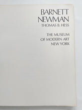 Load image into Gallery viewer, Barnet Newman The Museum of Modern Art
