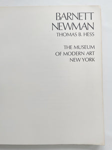 Barnet Newman The Museum of Modern Art
